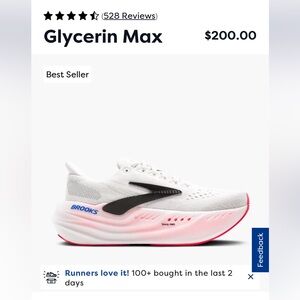 Brooks Glycerin Max